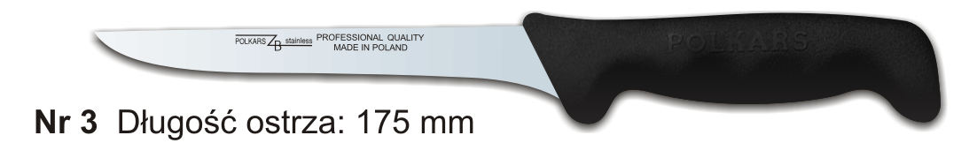 Noż Polkars Nr 3 Długość ostrza: 175 mm 