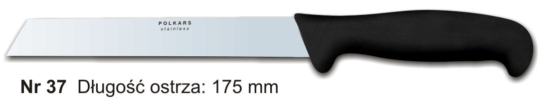 Noże Polkars Nr 37 Długość ostrza: 175 mm 20 sztuk w opakowaniu