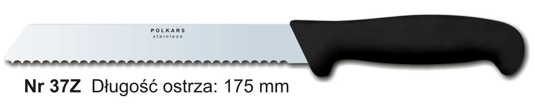 Noże Polkars Nr 37Z Długość ostrza: 175 mm 20 sztuk w opakowaniu