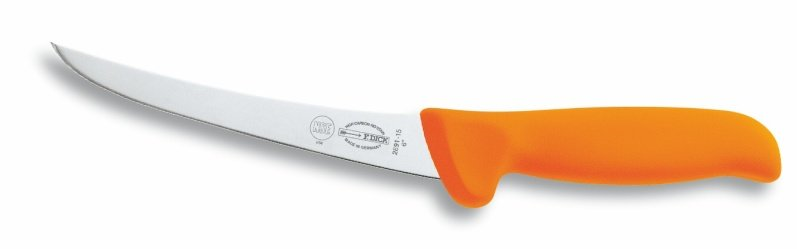 Noże do trybowania z ostrzem wygiętym, twarde DICK MASTERGRIP 8289113 Długość ostrza: 13 cm 6 sztuk w opakowaniu