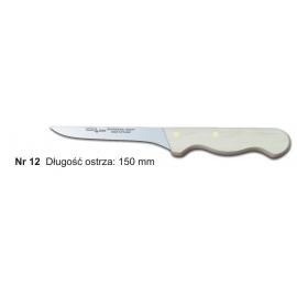 Nóż Polkars Nr 12 Długość ostrza: 150 mm Kolor rękojeści: ( drewniana )