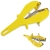 Ostrzałka ręczna do noży z uchwytem BOBET SHARP'EASY żółta 9980 G